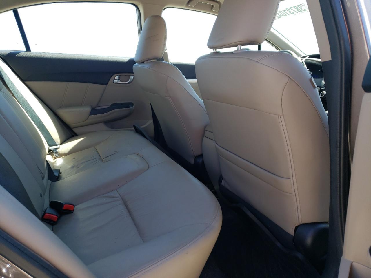 Photo 6 from auction – 2013 HONDA CIVIC EXL with VIN 19XFB2F95DE011143