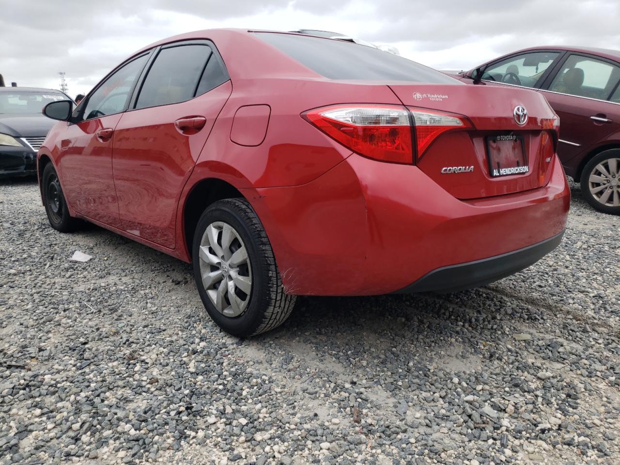 Photo 3 from auction – 2014 TOYOTA COROLLA L with VIN 2T1BURHE7EC050165