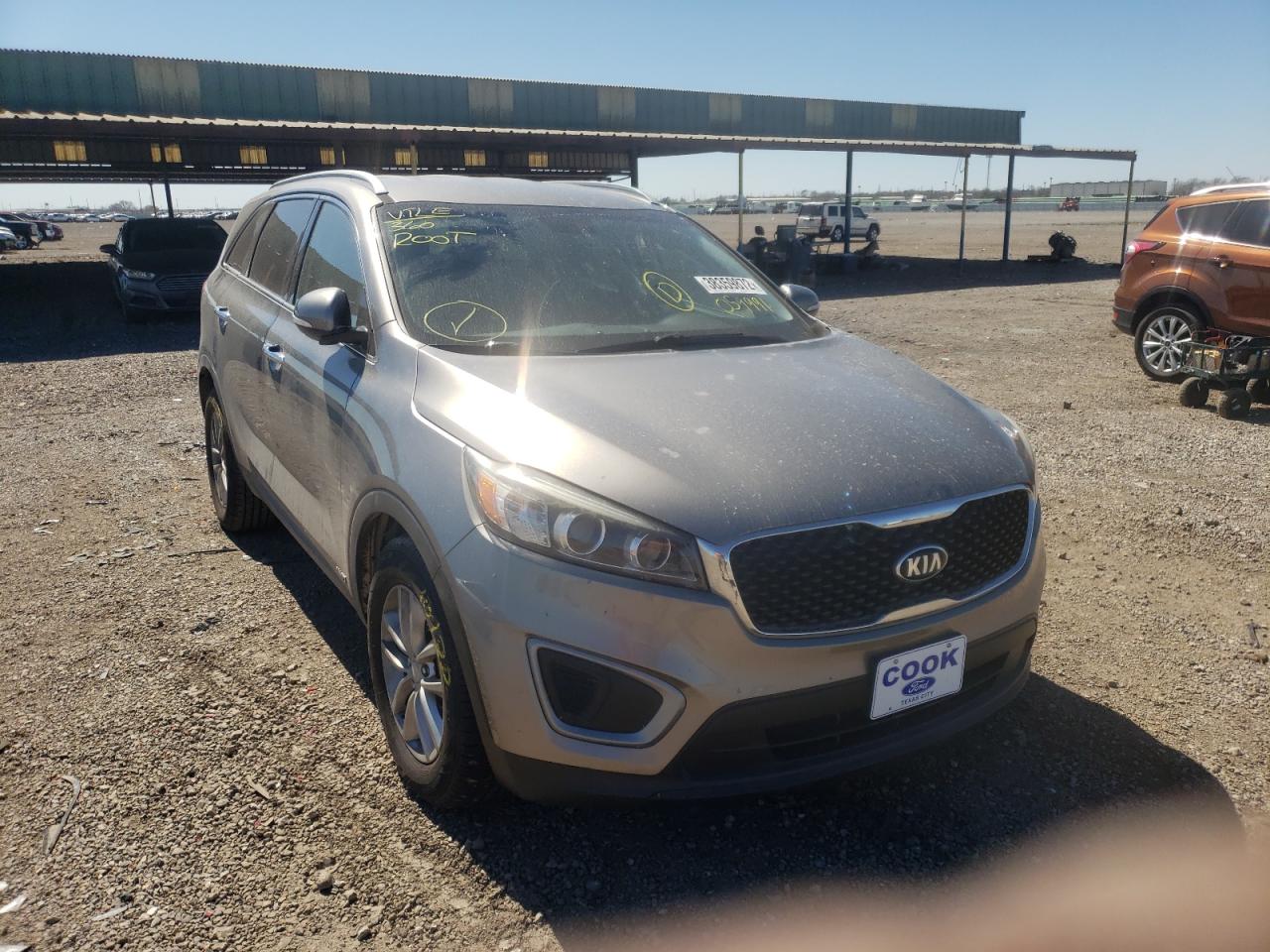 Photo 1 from auction – 2016 KIA SORENTO LX with VIN 5XYPGDA38GG059991