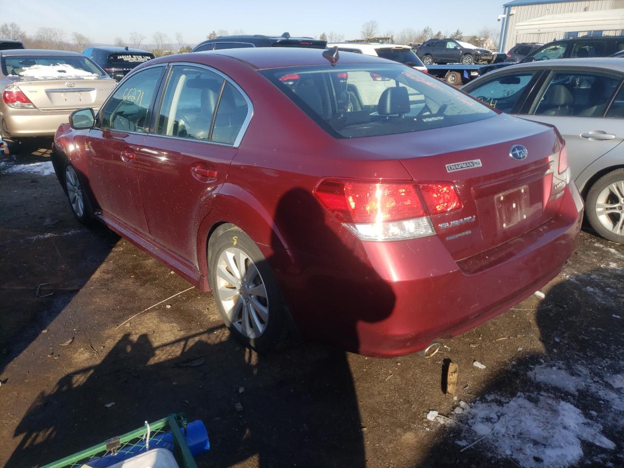 Photo 3 from auction – 2011 SUBARU LEGACY 3.6 with VIN 4S3BMDK61B2237786