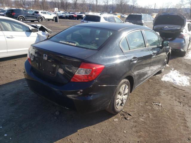Photo 4 from auction – 2012 HONDA CIVIC LX with VIN 2HGFB2F5XCH305607