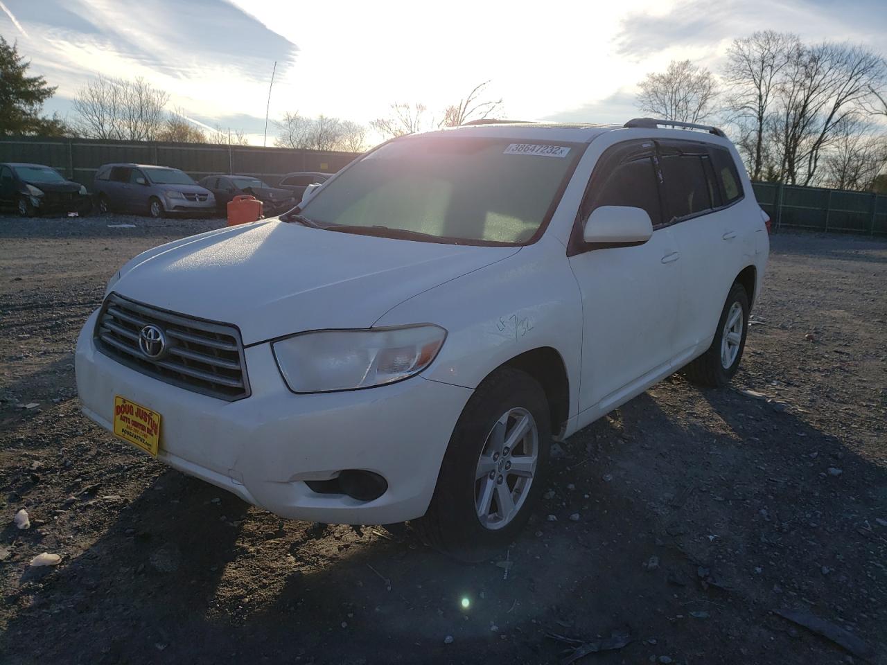 Photo 2 from auction – 2010 TOYOTA HIGHLANDER with VIN 5TDBK3EH0AS002350