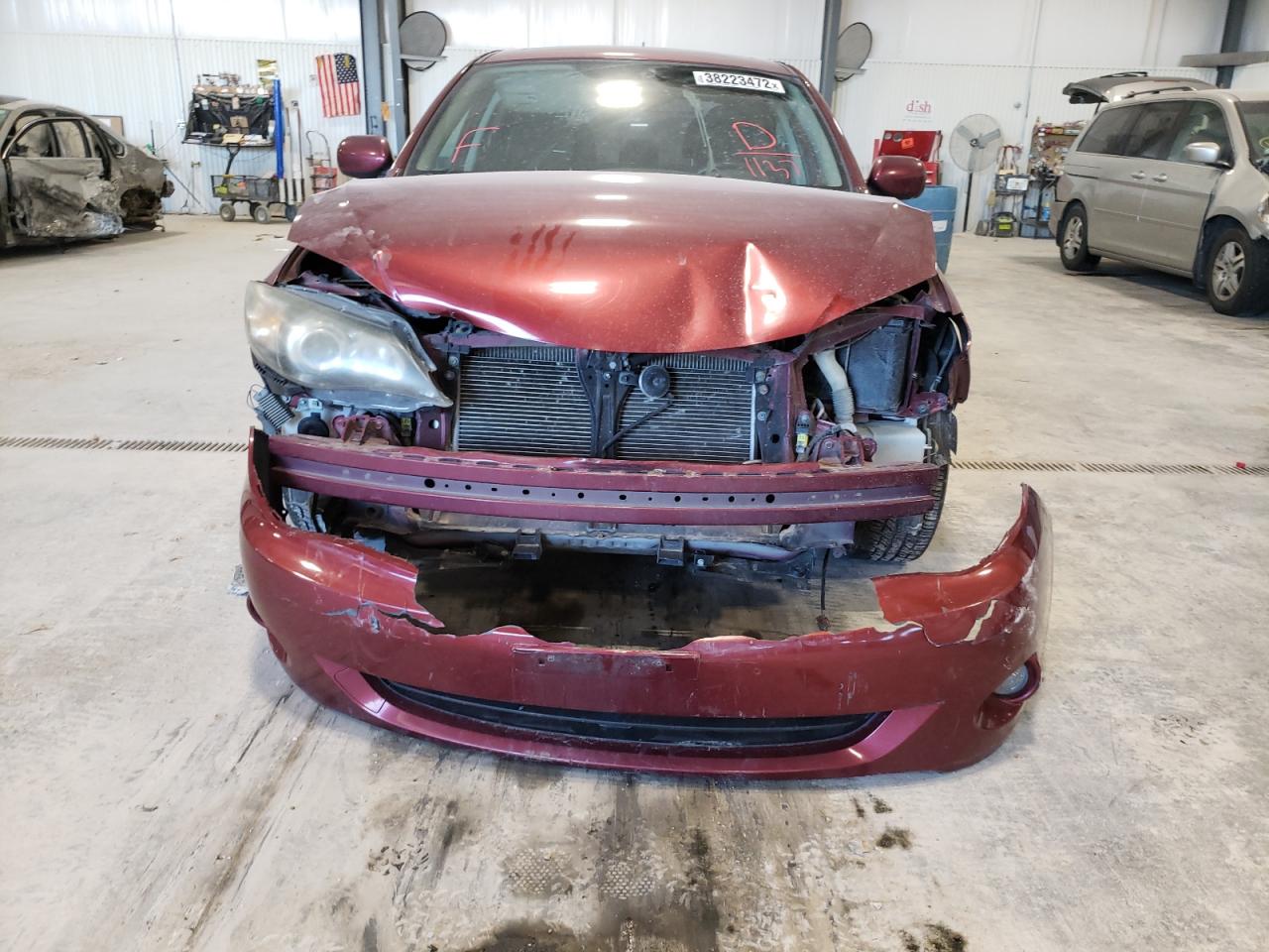 Photo 9 from auction – 2011 SUBARU IMPREZA 2. with VIN JF1GE6B61BH501137