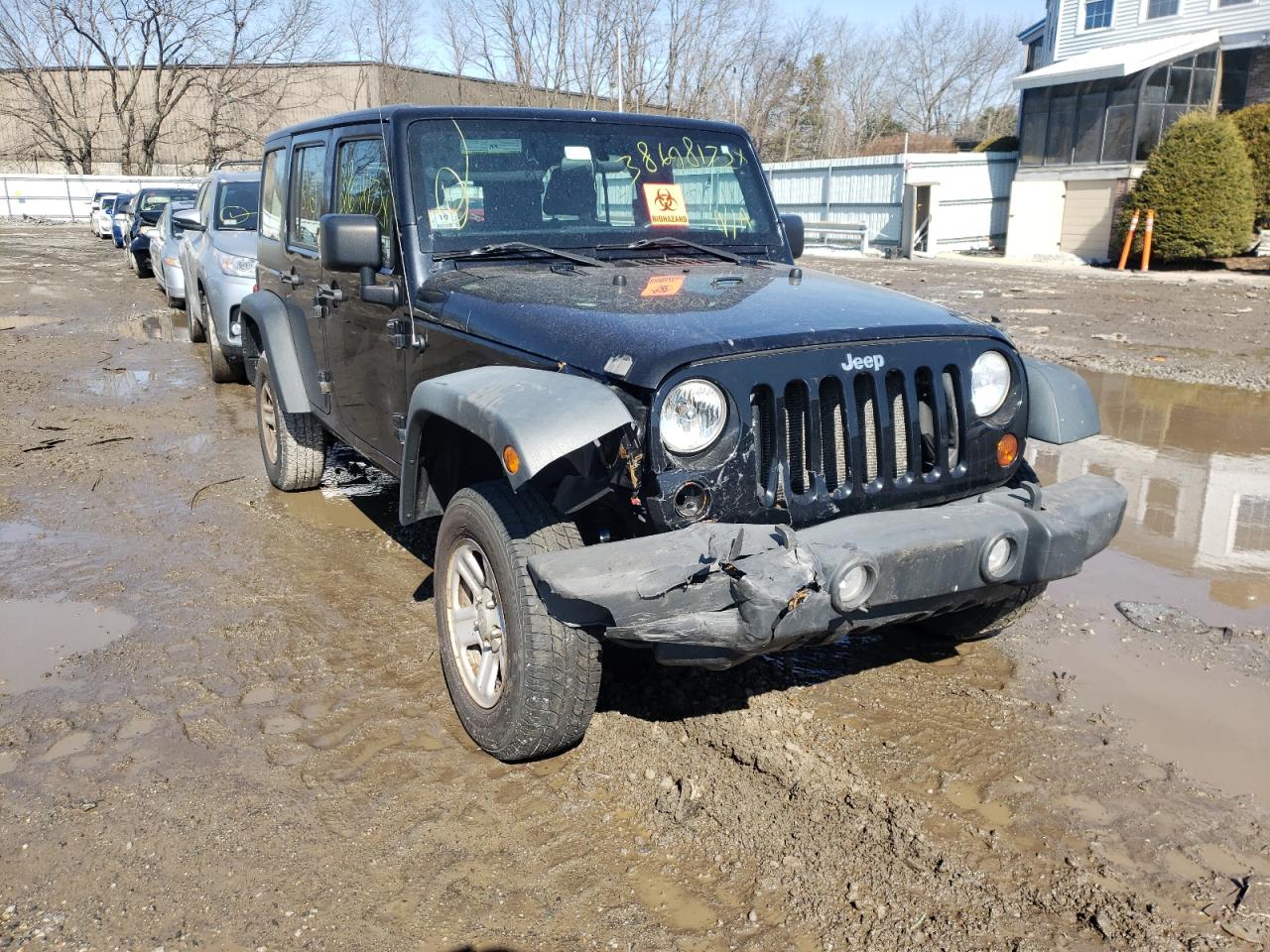 JEEP WRANGLER U 2011 with VIN 1J4BA3H16BL549914 - Photo from auction