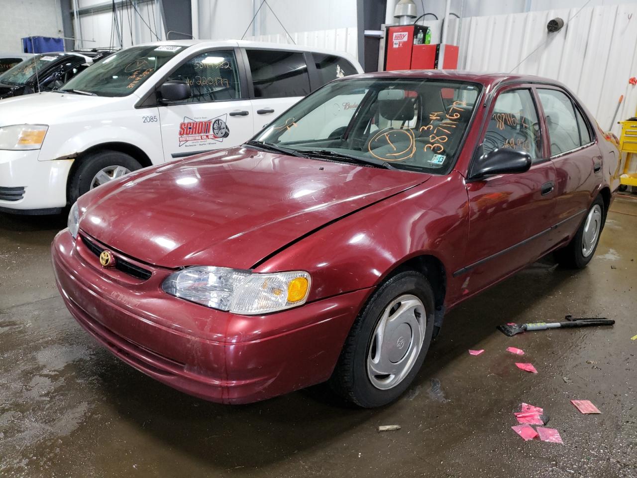 Photo 2 from auction – 2000 TOYOTA COROLLA VE with VIN 2T1BR12E9YC337541
