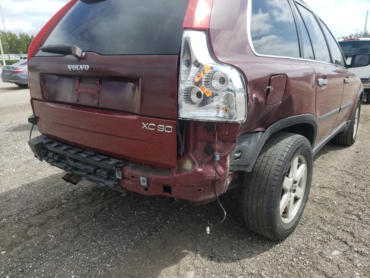 Photo 9 from auction – 2004 VOLVO XC90 with VIN YV1CY59HX41041080