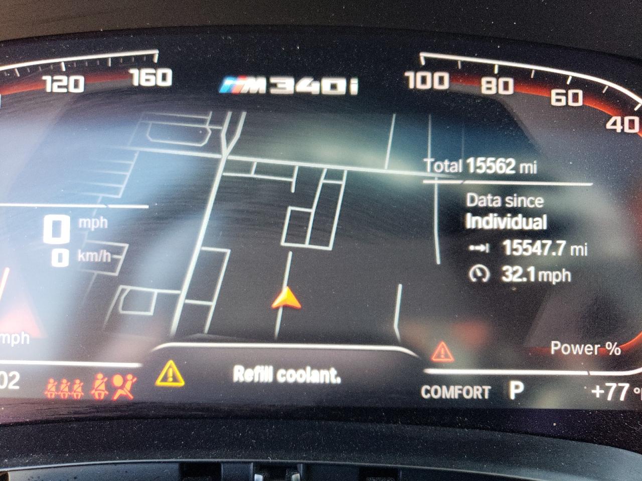Photo 8 from auction – 2021 BMW M340I with VIN 3MW5U7J09M8B69184