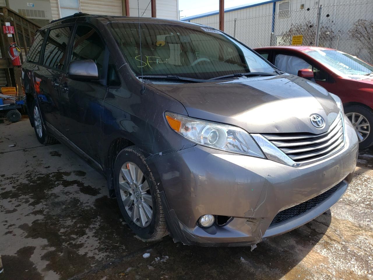 TOYOTA SIENNA XLE 2014 with VIN 5TDDK3DC0ES087159 - Photo from auction