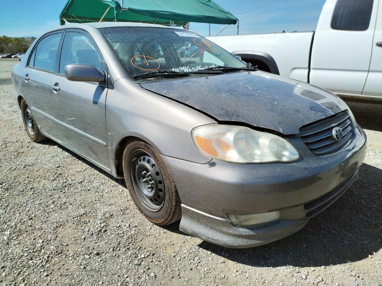 Photo 1 from auction – 2004 TOYOTA COROLLA with VIN 1NXBR32E34Z282461
