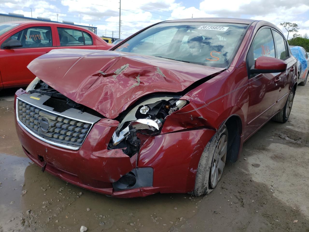 Photo 2 from auction – 2007 NISSAN SENTRA 2.0 with VIN 3N1AB61E57L689724