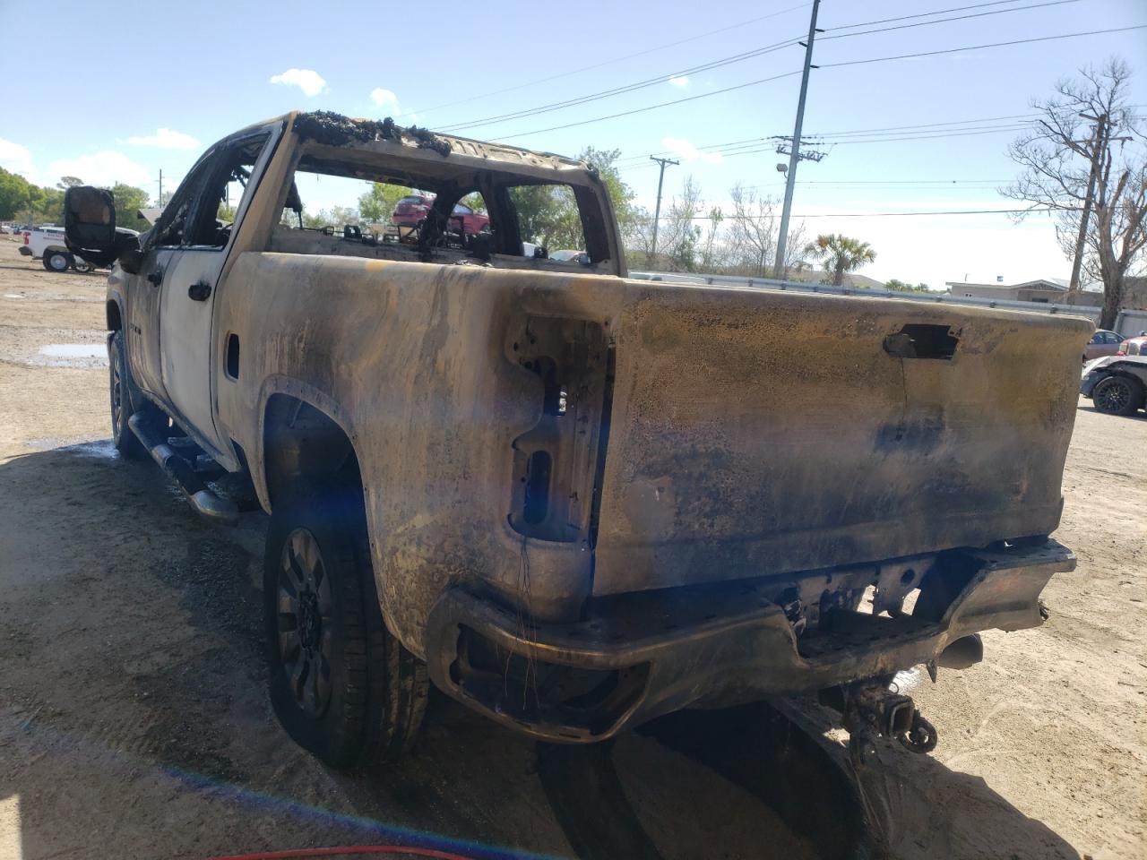 Photo 3 from auction – 2020 CHEVROLET SILVERADO with VIN 1GC4YNEYXLF231611