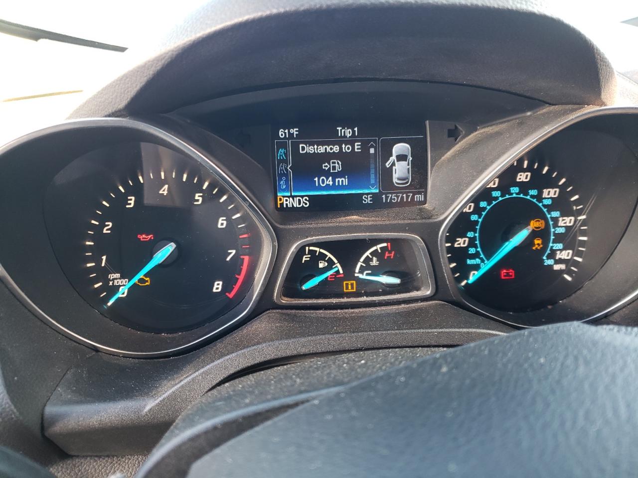 Photo 8 from auction – 2016 FORD ESCAPE SE with VIN 1FMCU0G73GUC74098