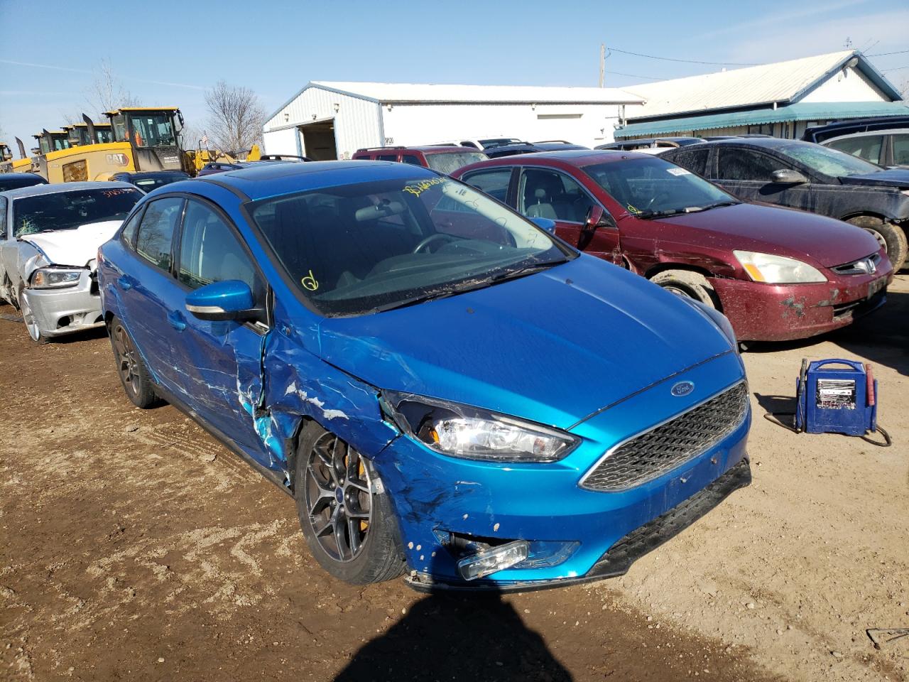 FORD FOCUS SEL 2017 with VIN 1FADP3H26HL213331 - Photo from auction