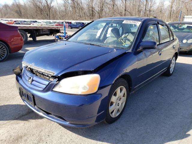 Photo 2 from auction – 2001 HONDA CIVIC EX with VIN 1HGES25751L037712