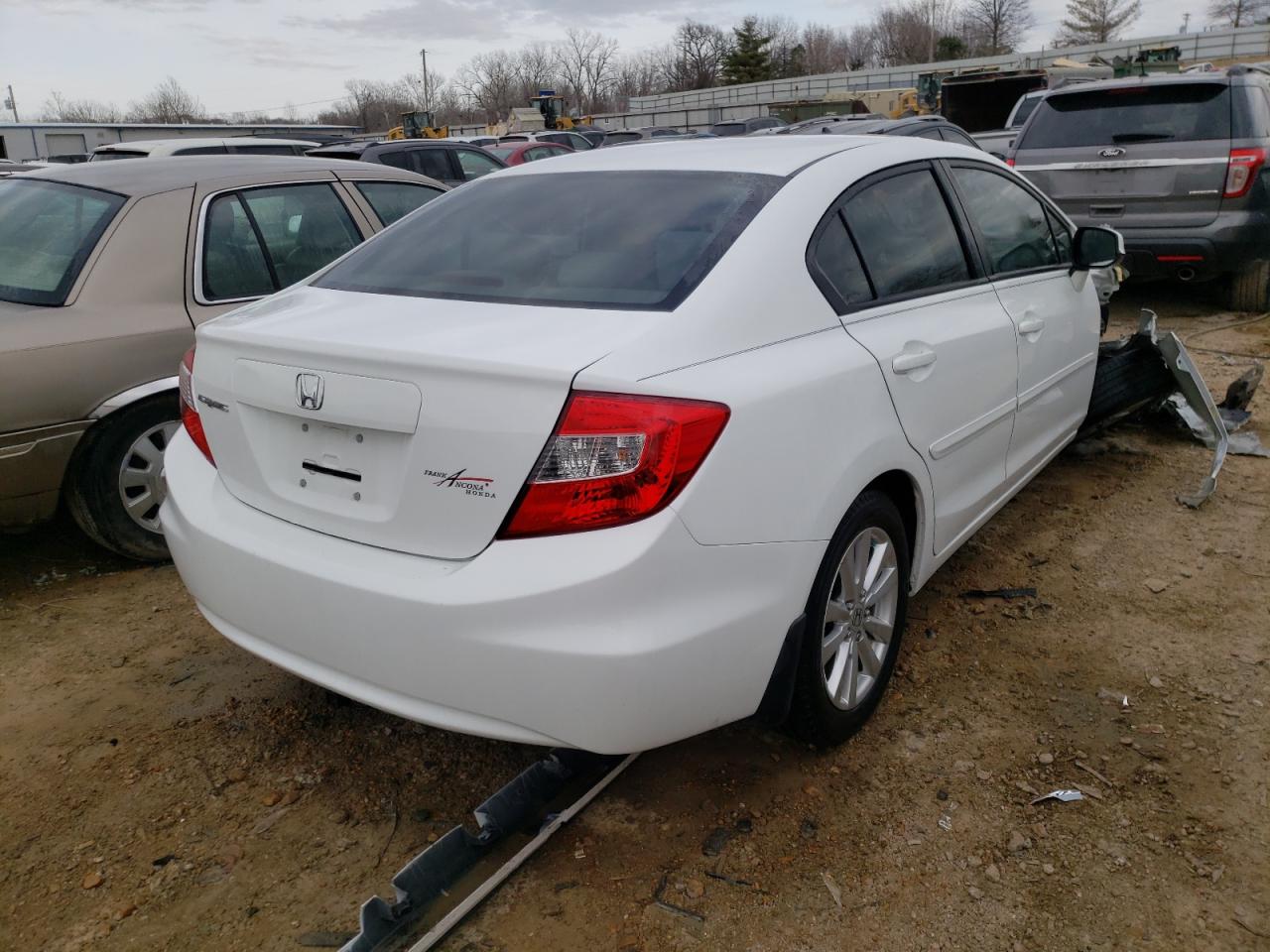 Photo 4 from auction – 2012 HONDA CIVIC EX with VIN 19XFB2F84CE004318