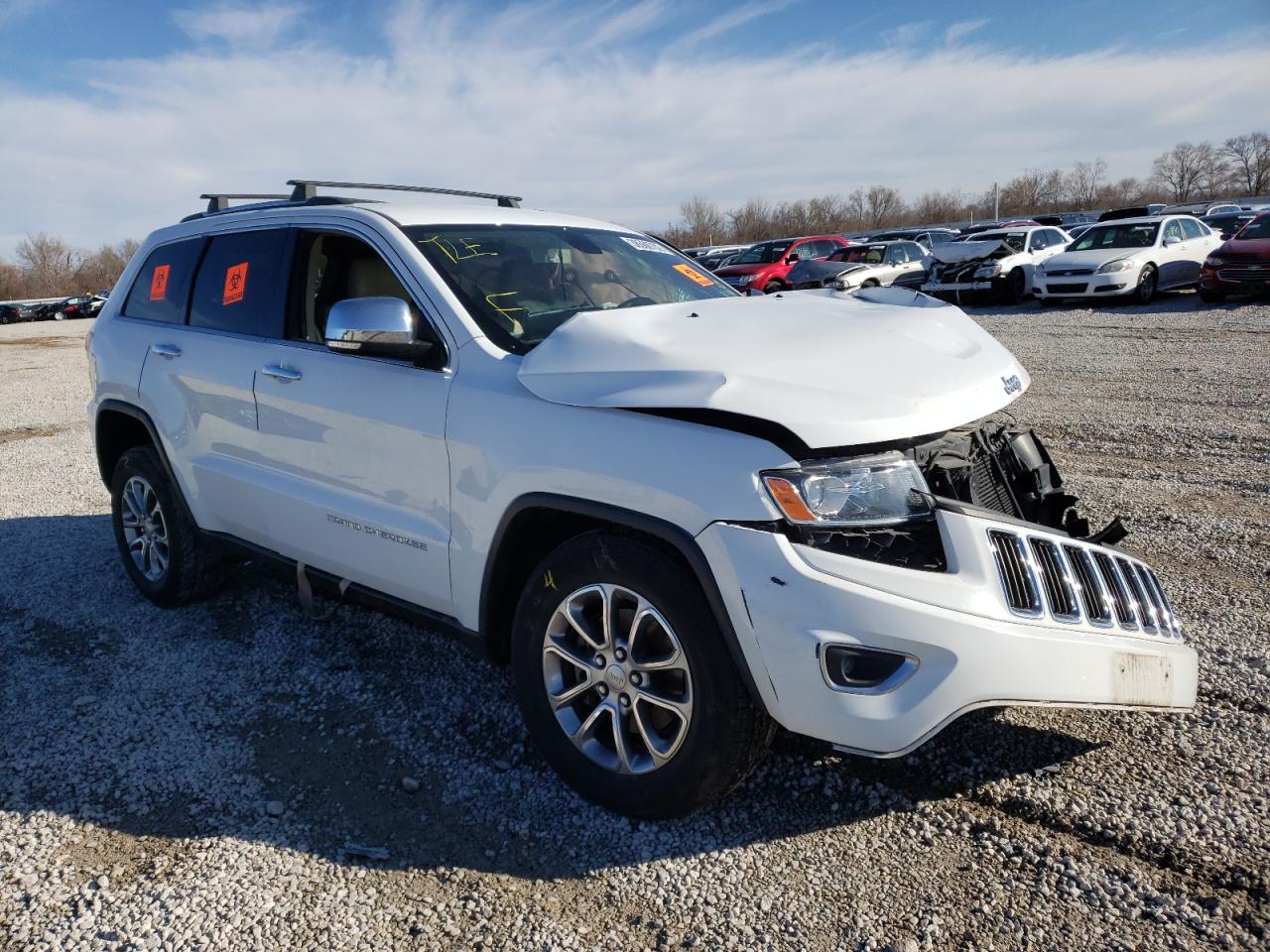 Photo 1 from auction – 2014 JEEP GRAND CHER with VIN 1C4RJFBG0EC199476