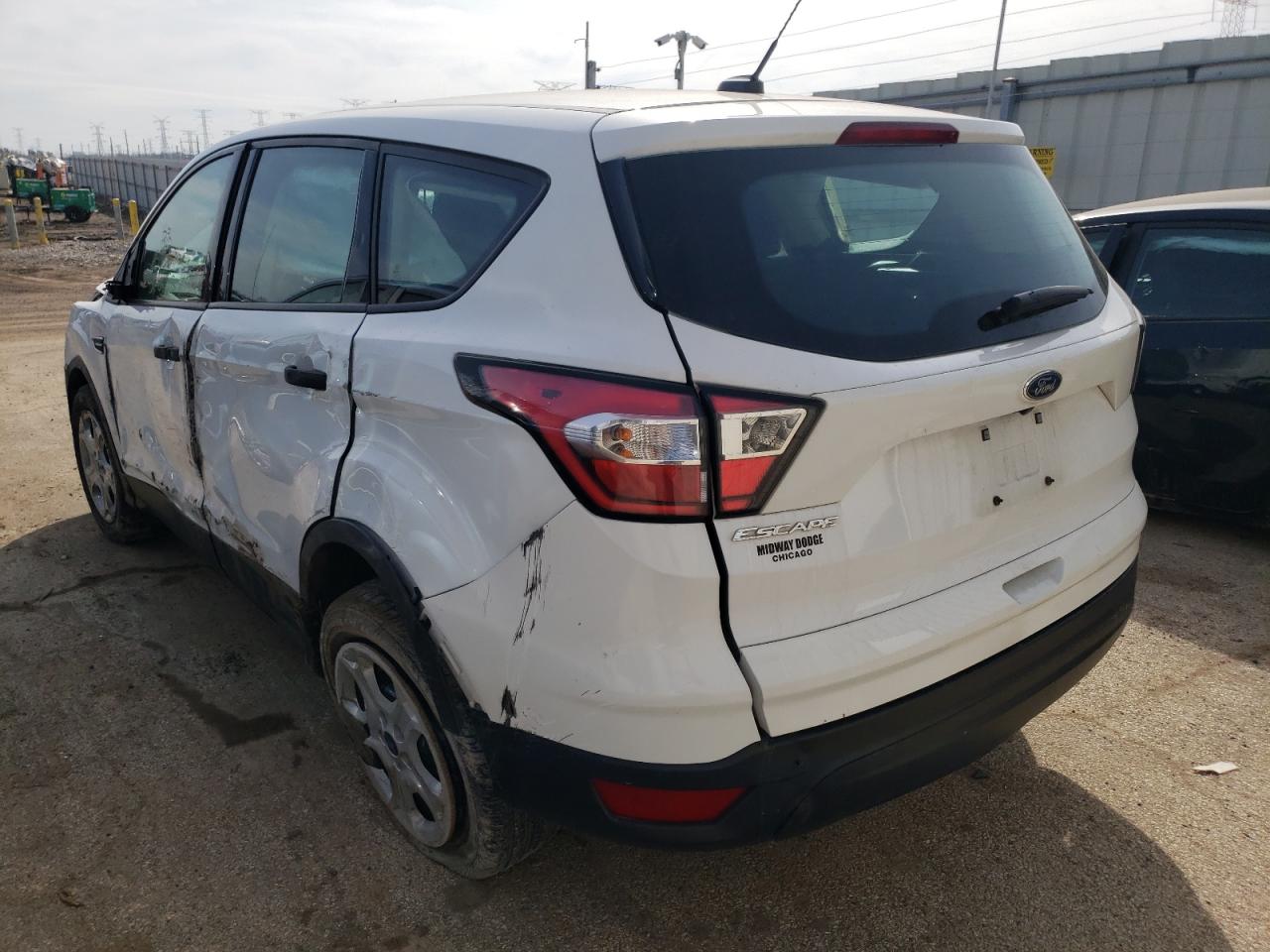 Photo 3 from auction – 2018 FORD ESCAPE S with VIN 1FMCU0F70JUA89192