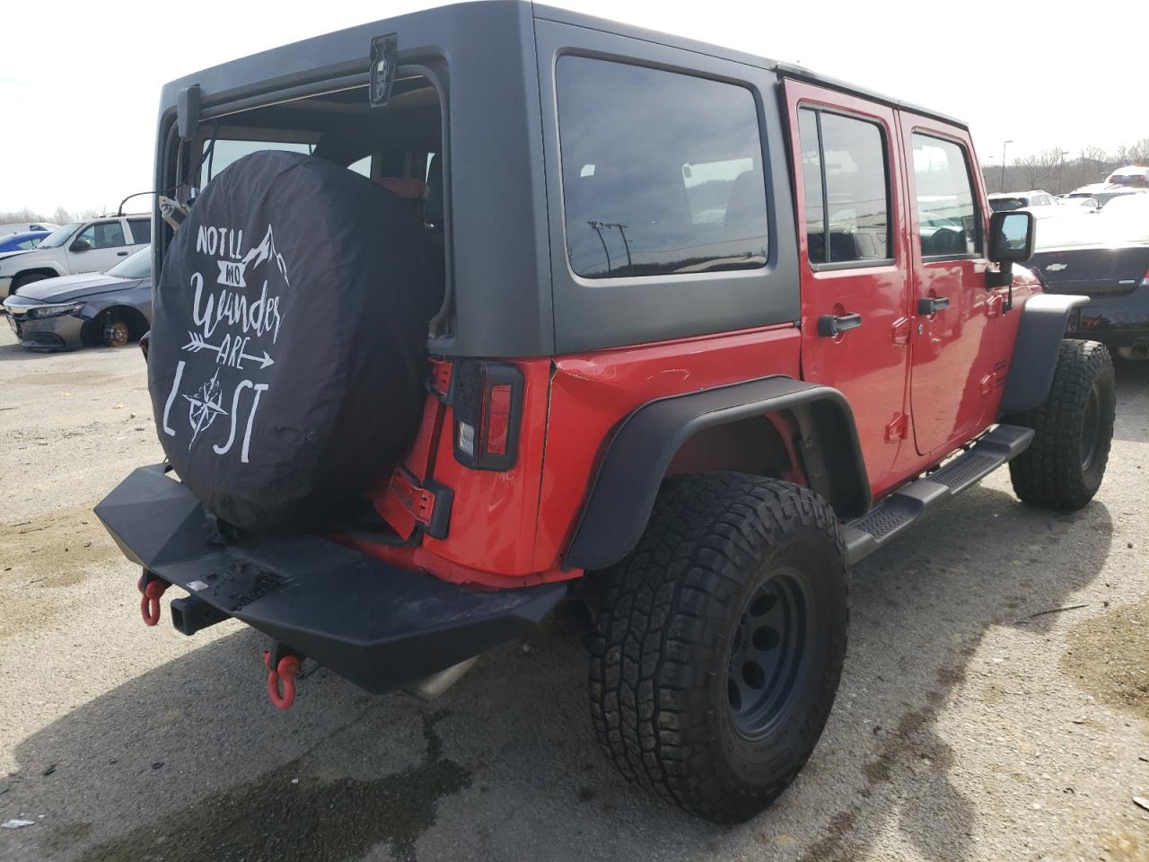 Photo 4 from auction – 2015 JEEP WRANGLER U with VIN 1C4BJWDGXFL556839