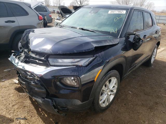 Photo 2 from auction – 2021 CHEVROLET TRAILBLAZE with VIN KL79MMS24MB015710