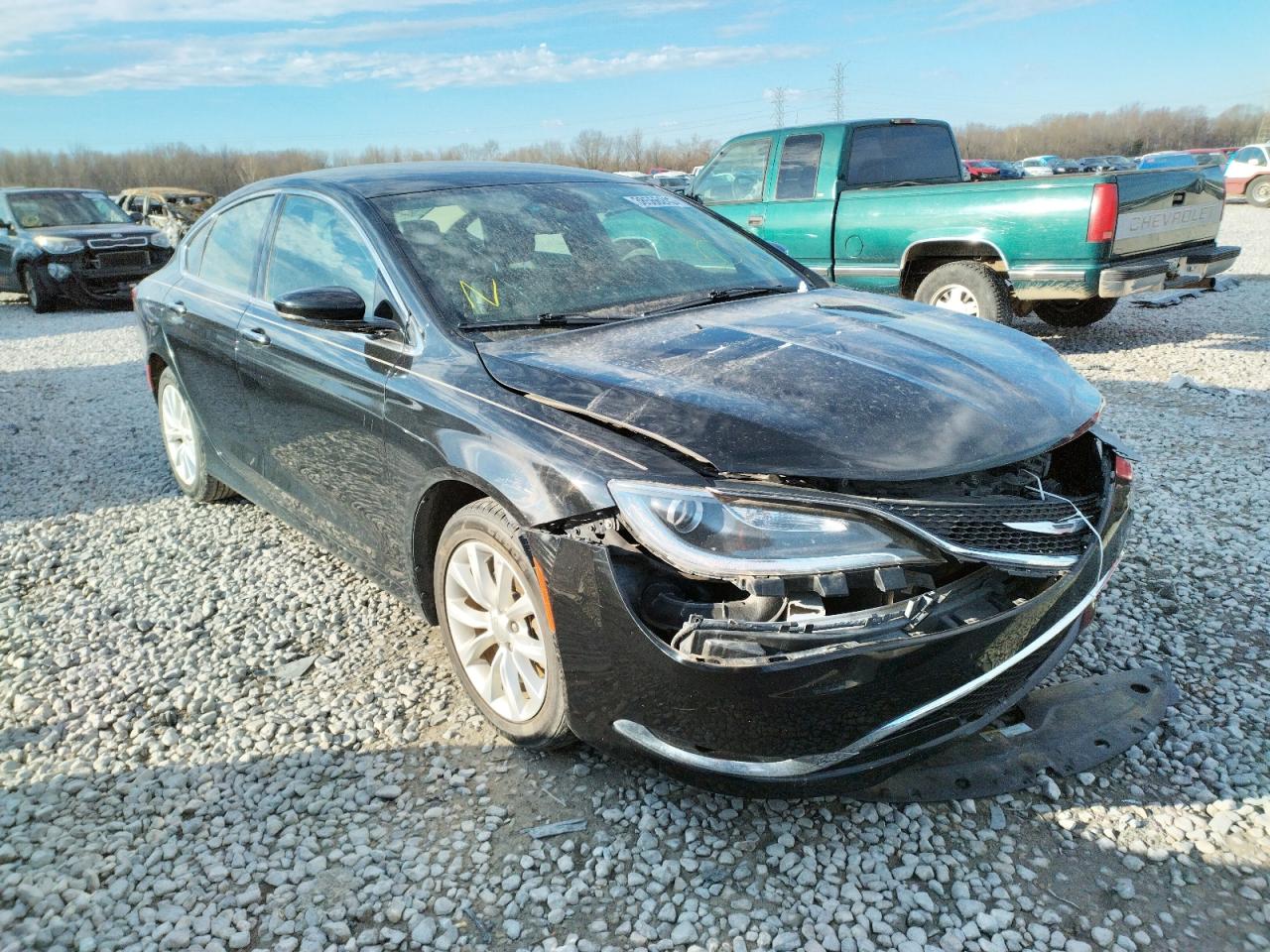 CHRYSLER 200 C 2015 with VIN 1C3CCCCB2FN561478 - Photo from auction