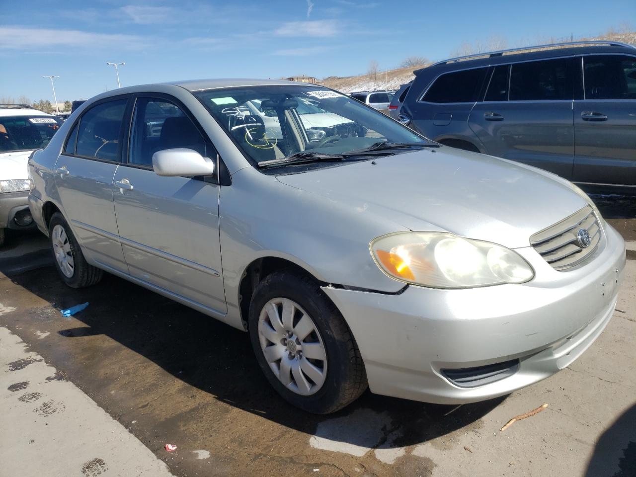 TOYOTA COROLLA CE 2004 with VIN 2T1BR32E24C314446 - Photo from auction