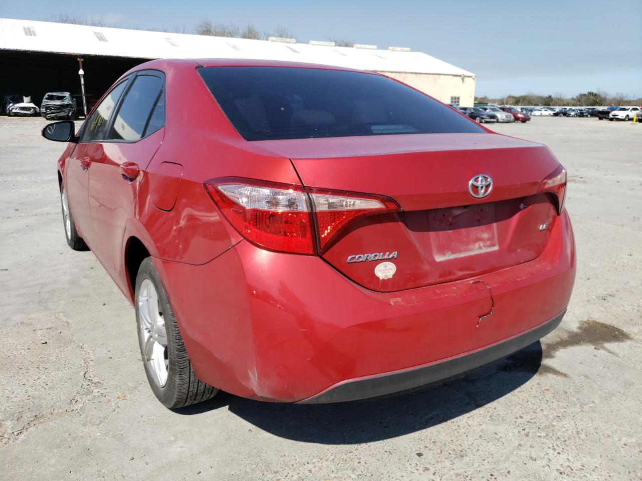 Photo 3 from auction – 2017 TOYOTA COROLLA L with VIN 5YFBURHE9HP613673