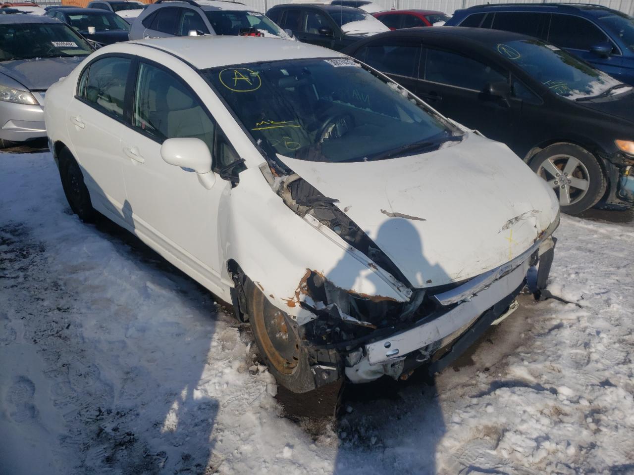 Photo 13 from auction – 2008 HONDA CIVIC LX with VIN 2HGFA16538H123784
