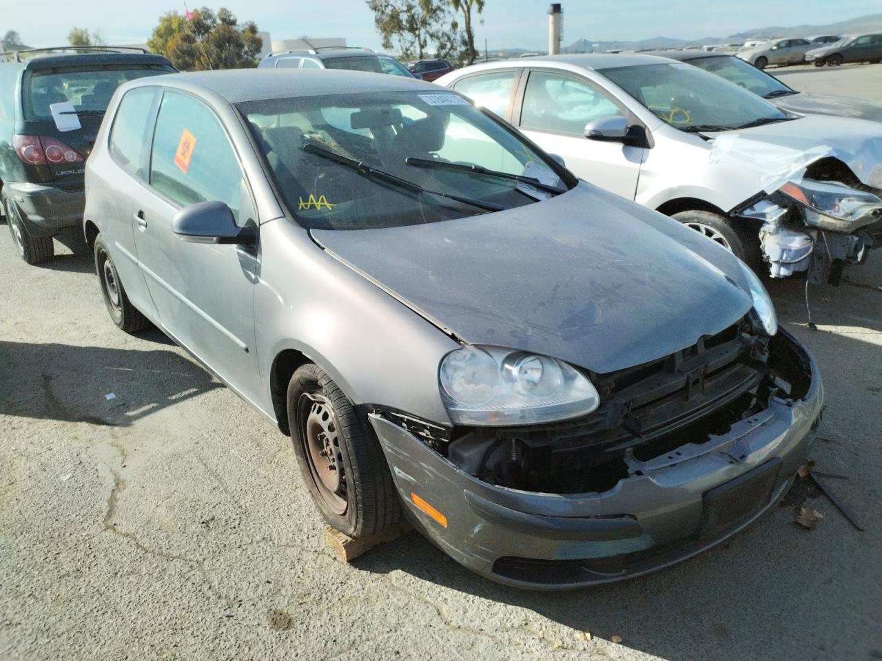 VOLKSWAGEN RABBIT 2007 with VIN WVWBS71K97W225326 - Photo from auction