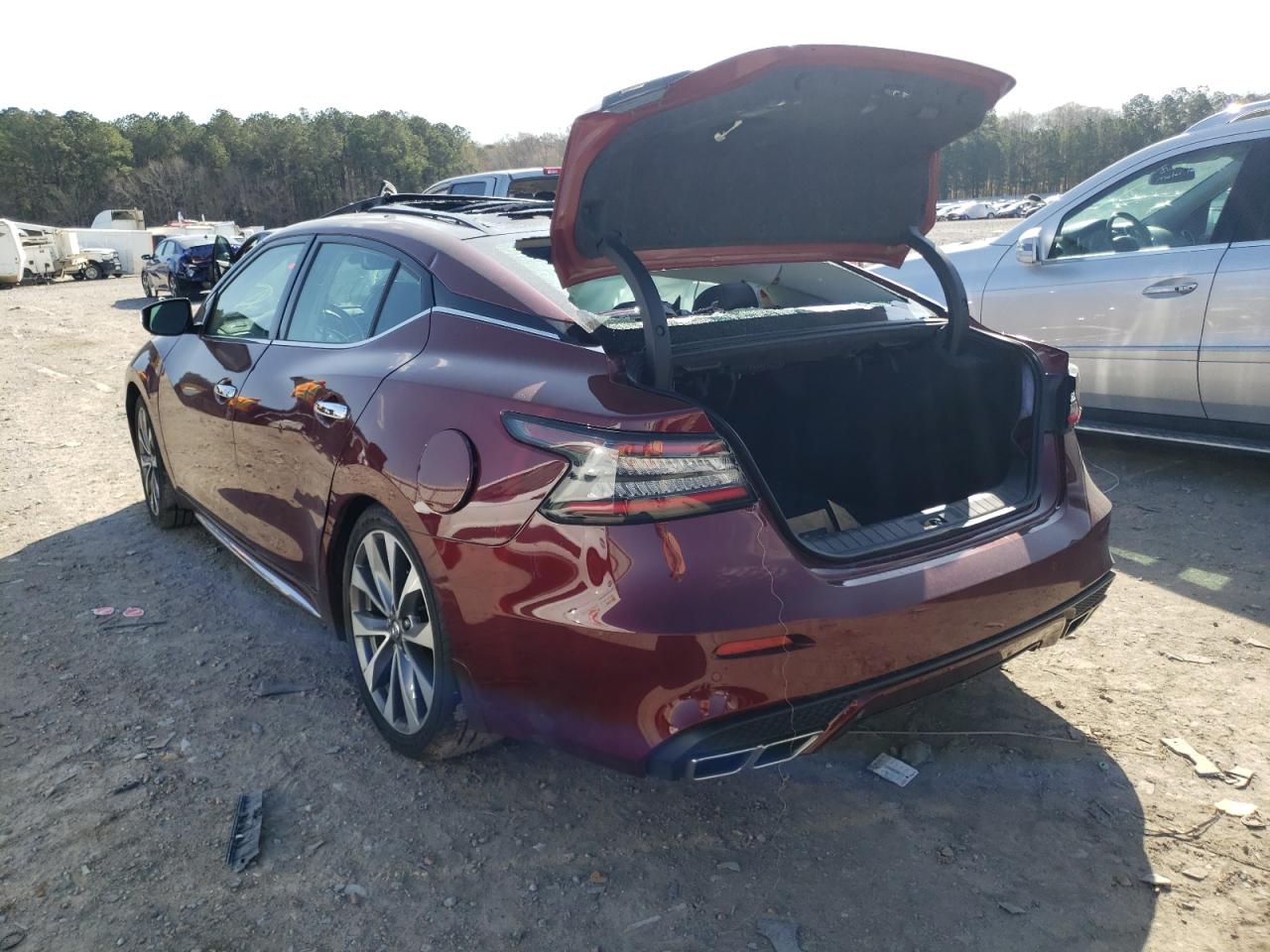 Photo 3 from auction – 2021 NISSAN MAXIMA PLA with VIN 1N4AA6FV9MC503169
