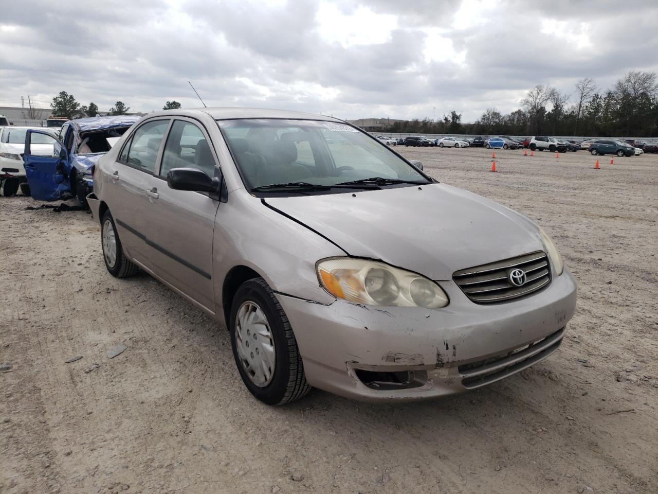 TOYOTA COROLLA CE 2003 with VIN 2T1BR32E03C165369 - Photo from auction