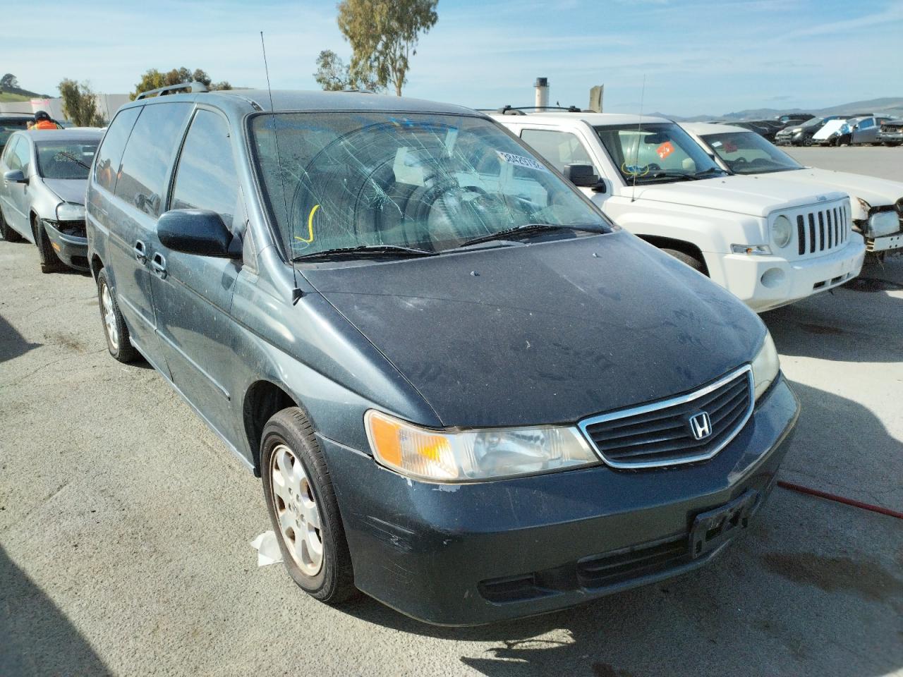 HONDA ODYSSEY 2003 with VIN 5FNRL18083B152719 - Photo from auction
