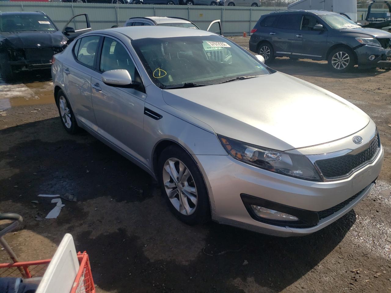 KIA OPTIMA EX 2012 with VIN 5XXGN4A75CG080031 - Photo from auction