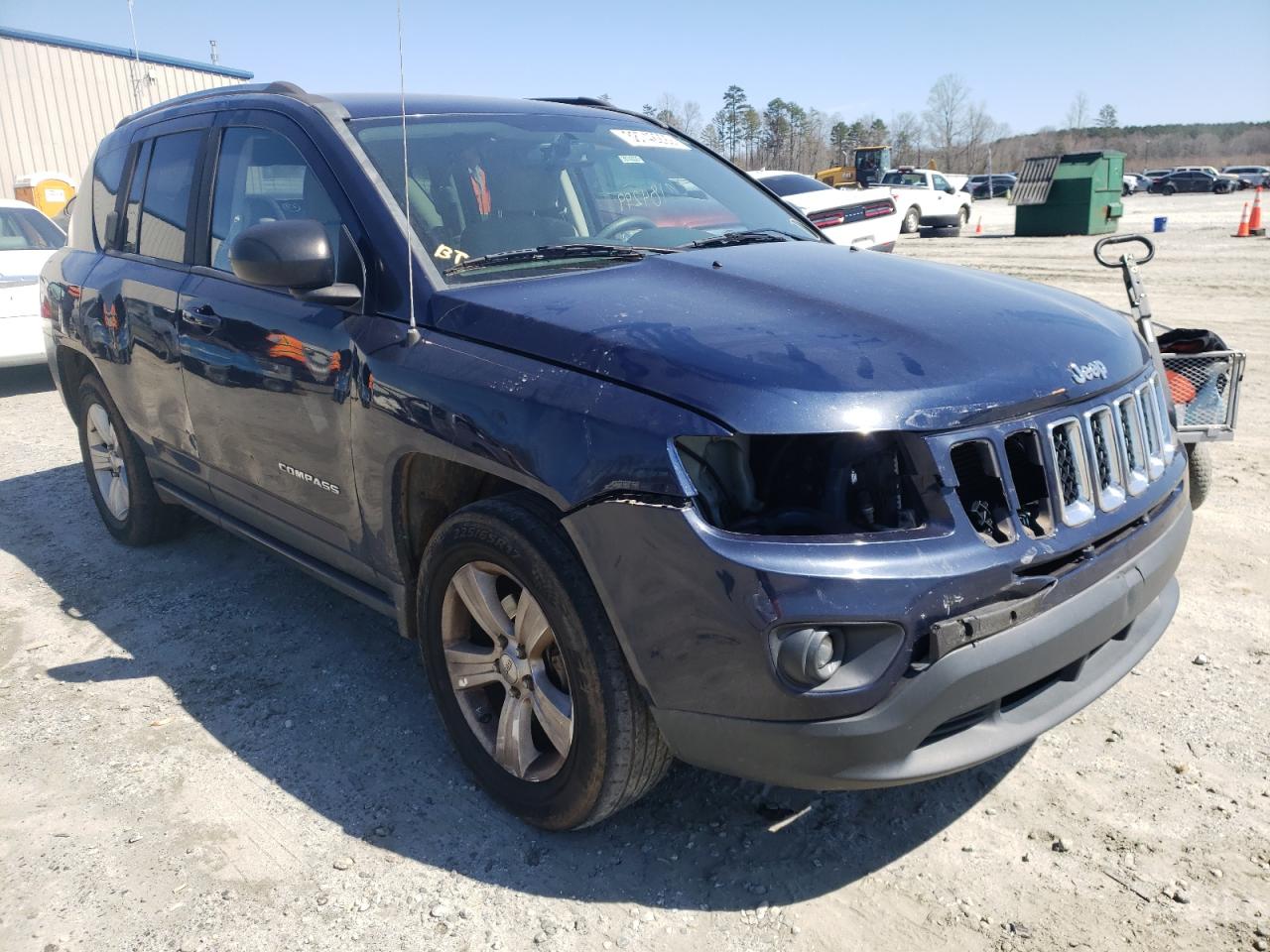 JEEP COMPASS SP 2012 with VIN 1C4NJCBA1CD627362 - Photo from auction
