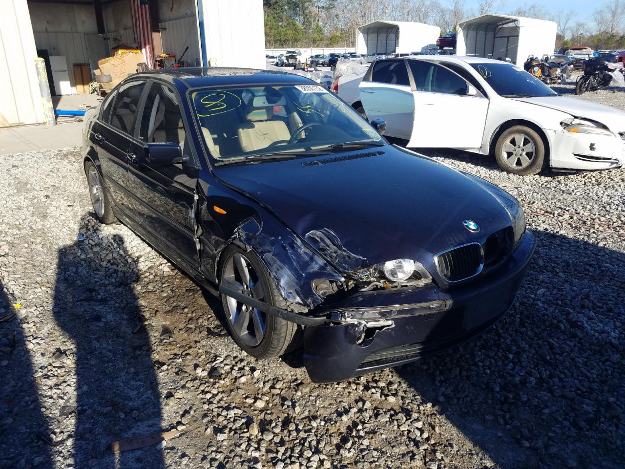 BMW 325 I 2004 with VIN WBAEV33494KL62696 - Photo from auction