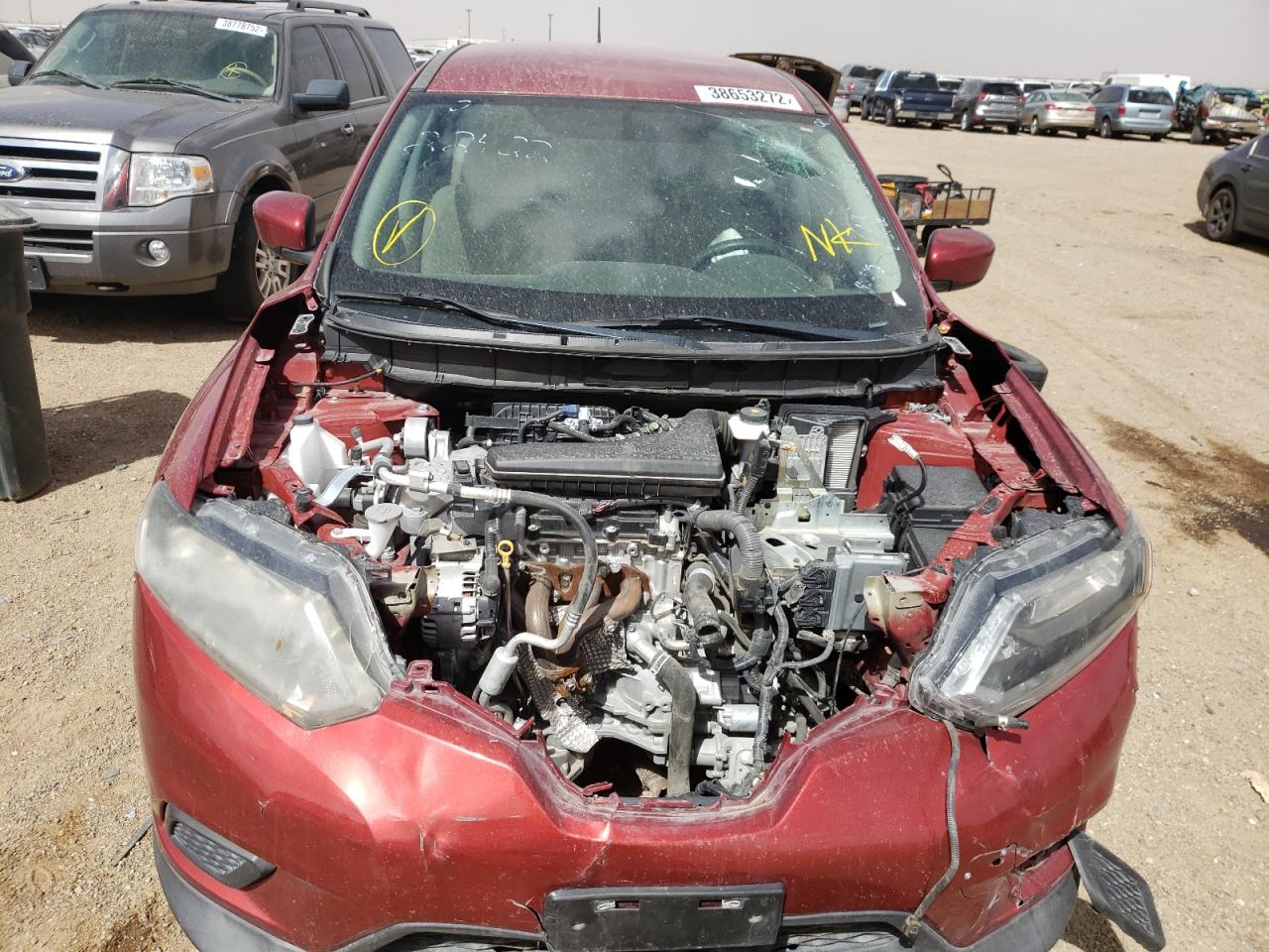 Photo 9 from auction – 2016 NISSAN ROGUE S with VIN 5N1AT2MT5GC811339