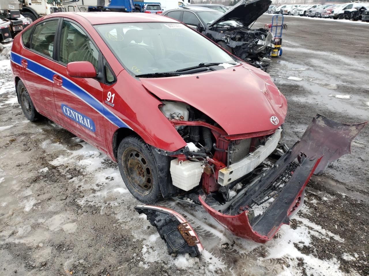 TOYOTA PRIUS 2006 with VIN JTDKB20U263128457 - Photo from auction