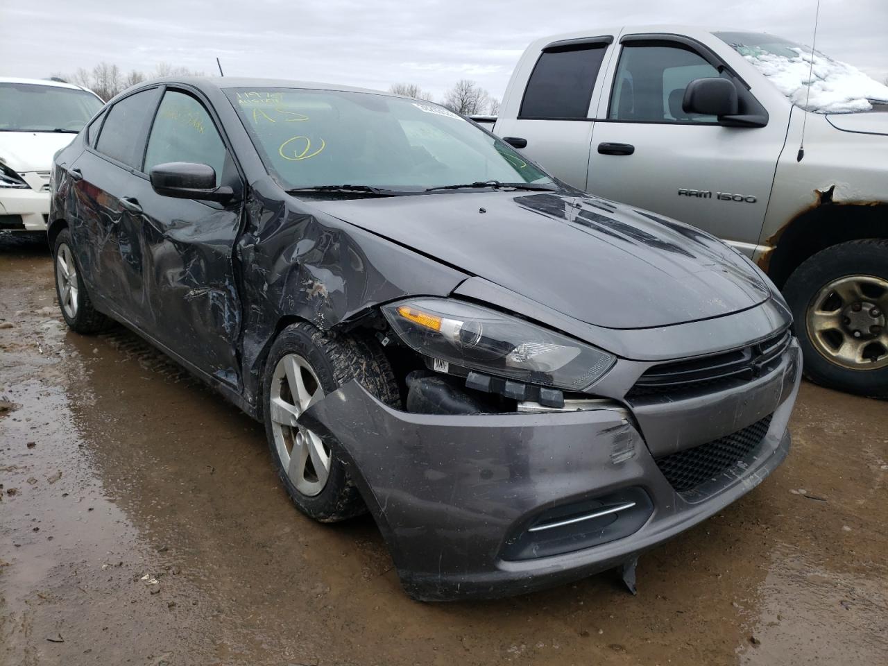 DODGE DART SXT 2016 with VIN 1C3CDFBB2GD762272 - Photo from auction