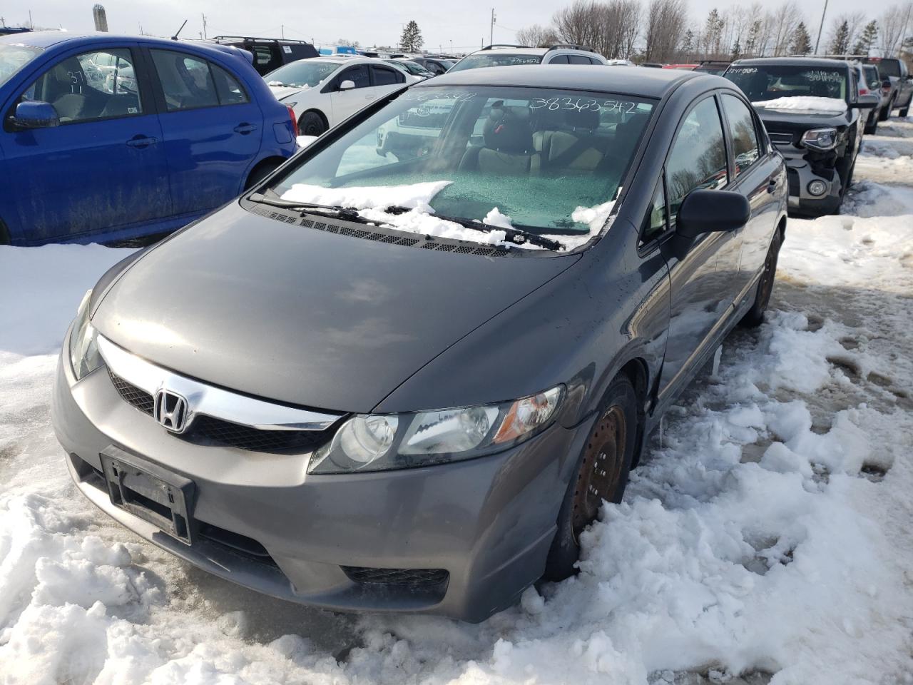 Photo 2 from auction – 2011 HONDA CIVIC DX-G with VIN 2HGFA1E45BH009902