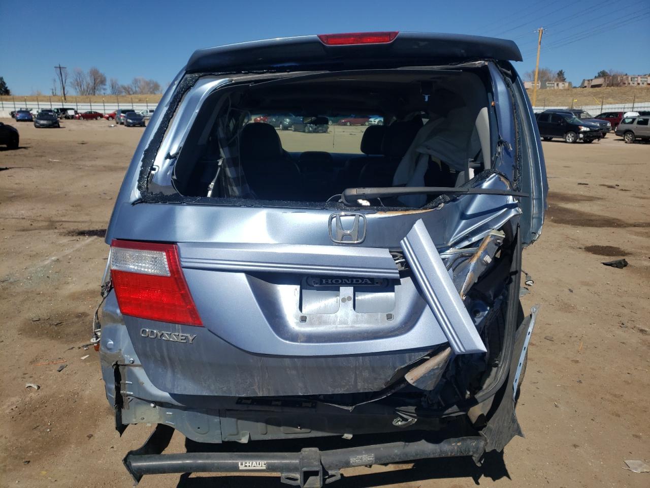 Photo 9 from auction – 2007 HONDA ODYSSEY EX with VIN 5FNRL38617B091350