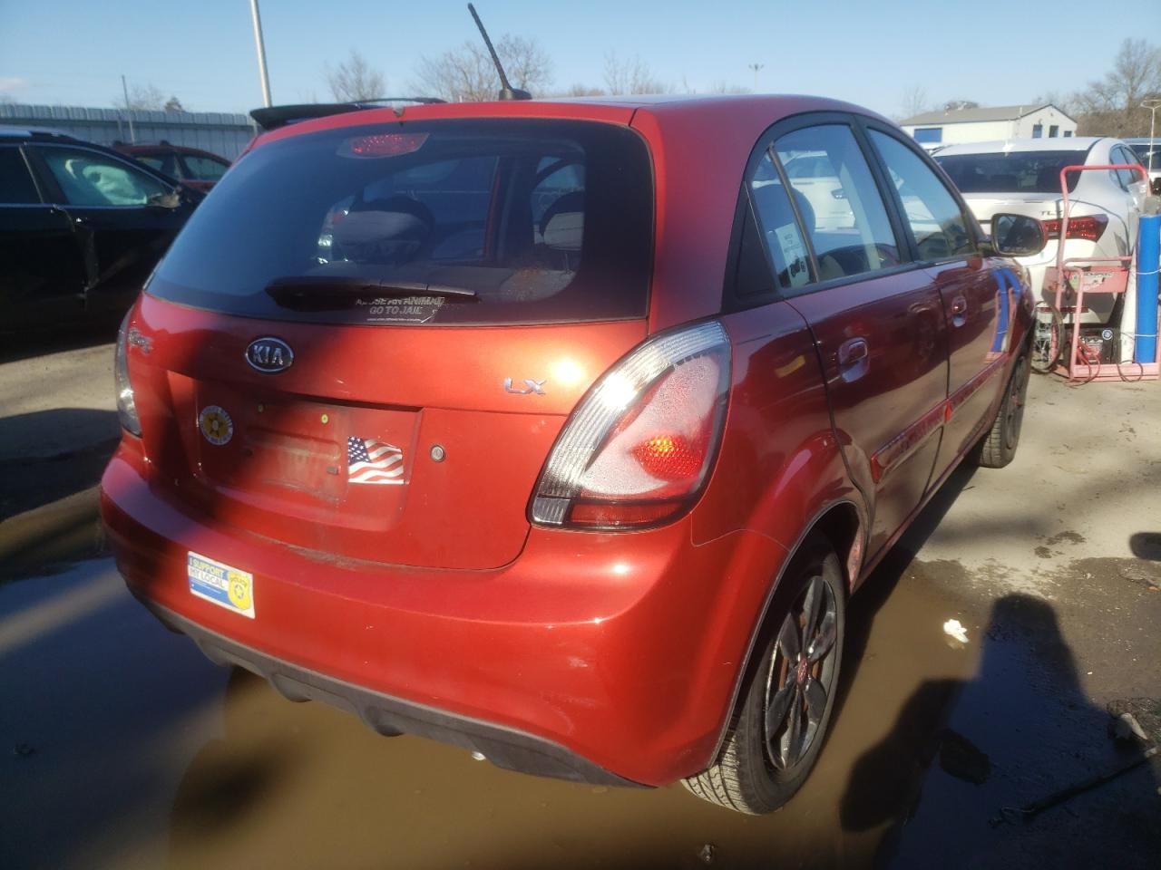 Photo 4 from auction – 2010 KIA RIO LX with VIN KNADH5A34A6647920