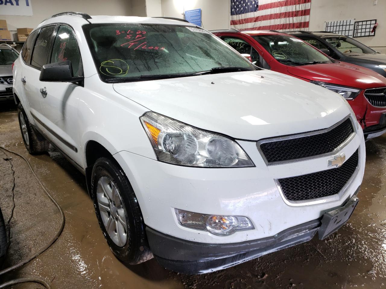 CHEVROLET TRAVERSE L 2010 with VIN 1GNLREED9AS133090 - Photo from auction
