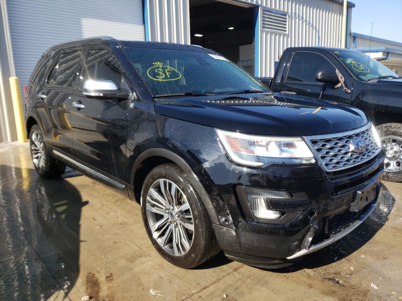 FORD EXPLORER P 2017 with VIN 1FM5K8HTXHGC05241 - Photo from auction