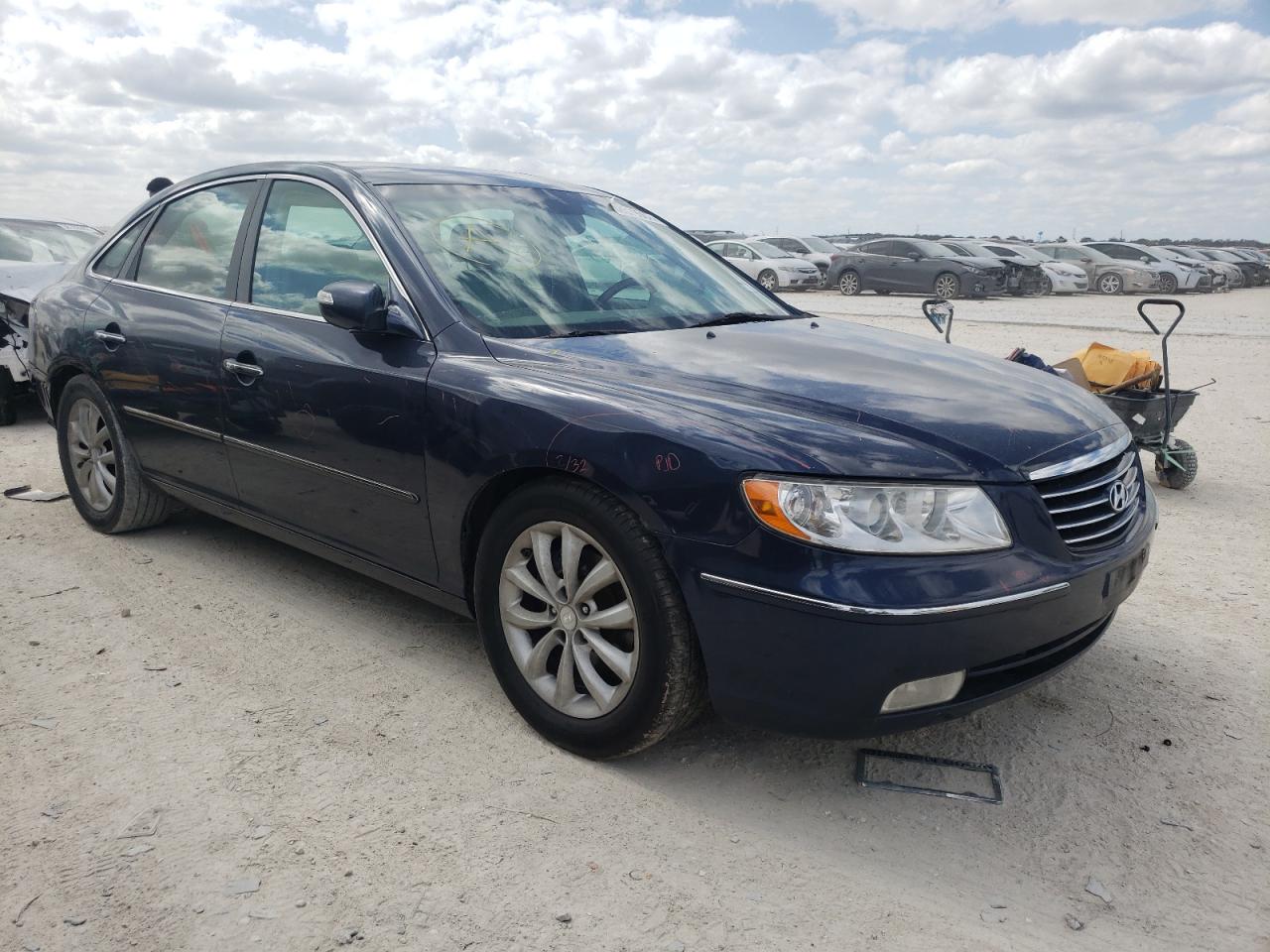 Photo 1 from auction – 2007 HYUNDAI AZERA SE with VIN KMHFC46F17A226567