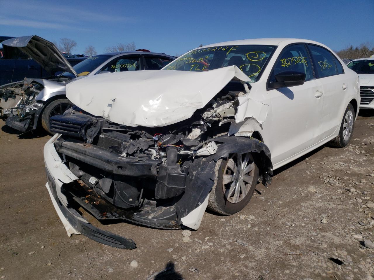 Photo 2 from auction – 2011 VOLKSWAGEN JETTA BASE with VIN 3VW2K7AJ1BM390879