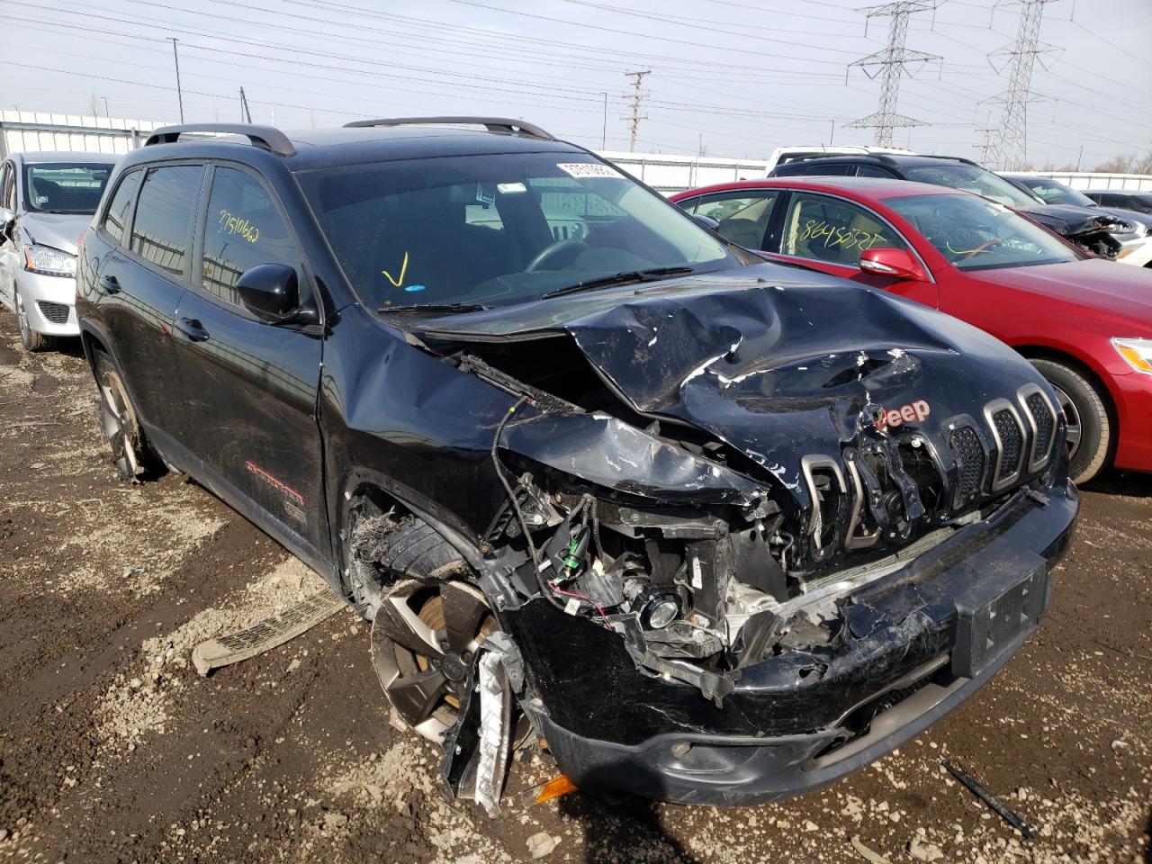 JEEP CHEROKEE L 2017 with VIN 1C4PJMCS3HW531671 - Photo from auction