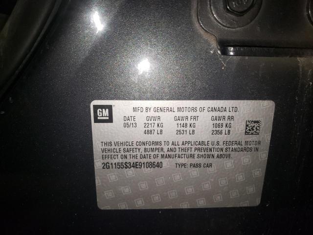 Photo 10 from auction – 2014 CHEVROLET IMPALA LTZ with VIN 2G1155S34E9108640