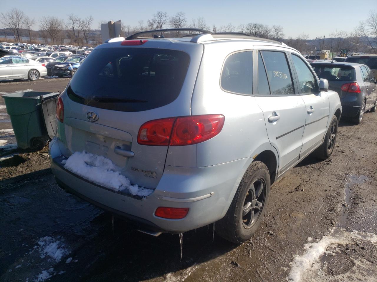Photo 4 from auction – 2007 HYUNDAI SANTA FE with VIN 5NMSG73D47H061695