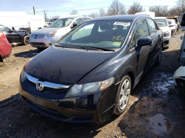Photo 2 from auction – 2010 HONDA CIVIC LX with VIN 2HGFA1F52AH307152