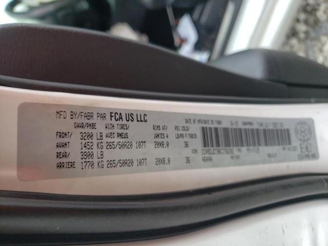 Photo 10 from auction – 2019 DODGE DURANGO R/ with VIN 1C4SDJCT8KC756282