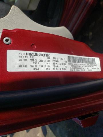 Photo 10 from auction – 2011 DODGE GRAND CARA with VIN 2D4RN3DG3BR643875